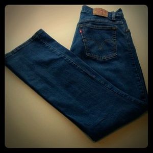 Levi's 550 relaxed boot cut red tab size 8 m